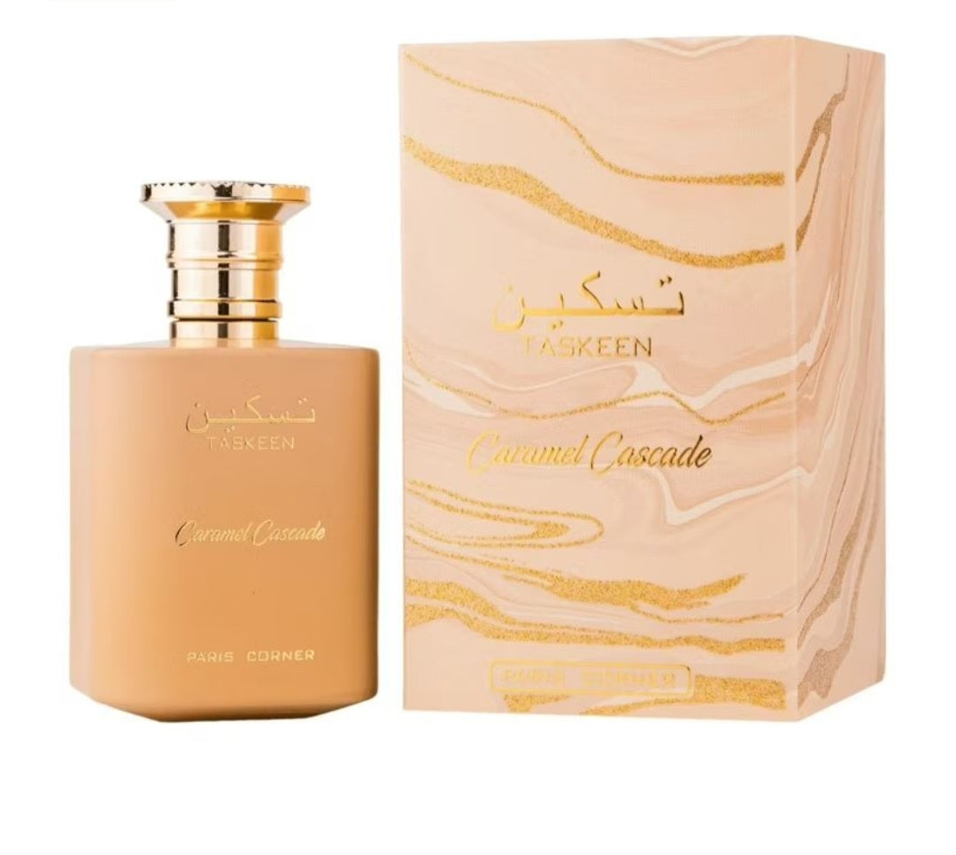 Paris Corner Taskeen Caramel Cascade 3.4 Oz Eau De Parfum